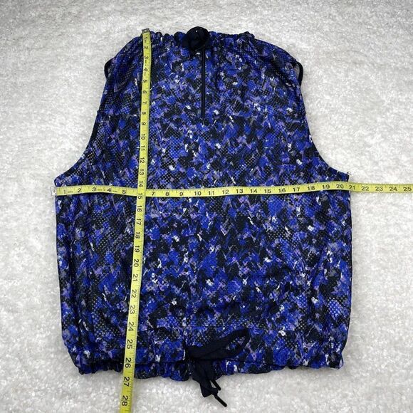 Fabletics Demi Lovato Darmara Vest Blue/Black - Picture 8 of 12